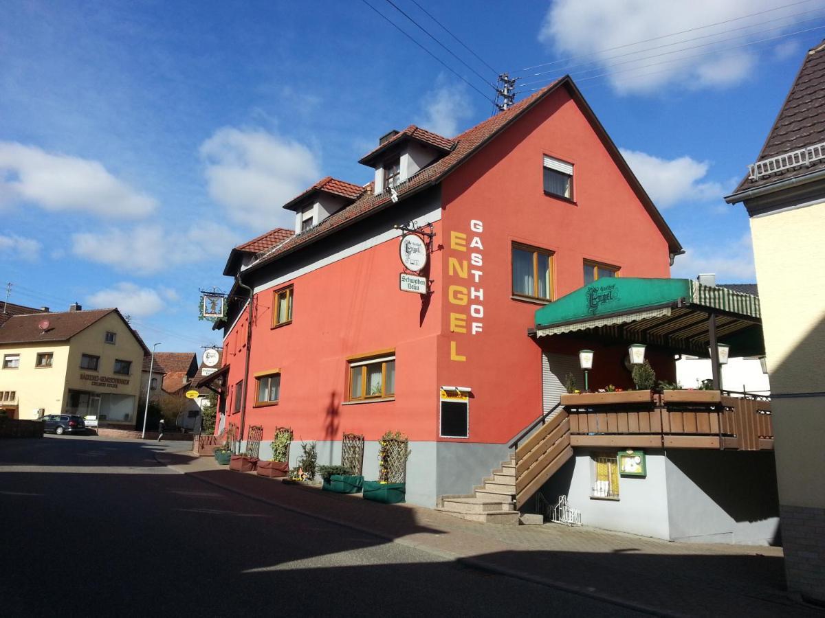 Gasthof Engel Steinbach Külsheim Kültér fotó